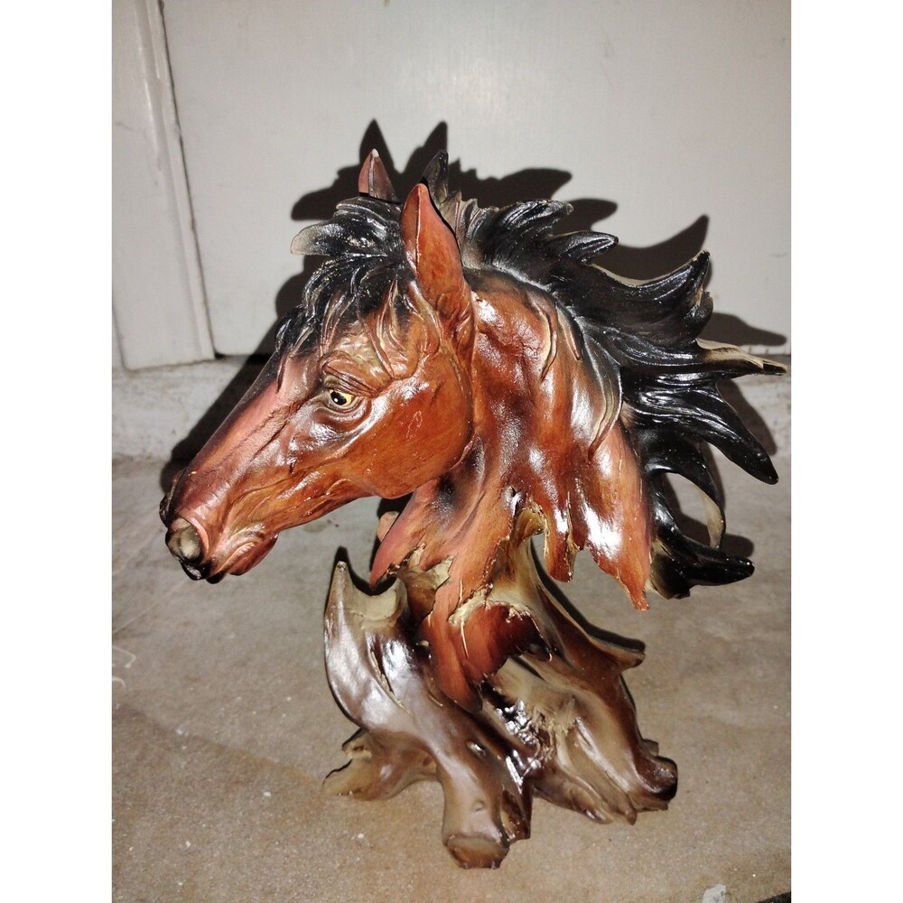 American Vintage Home Creative Simulation Resin Crafts Animal Head Decoration